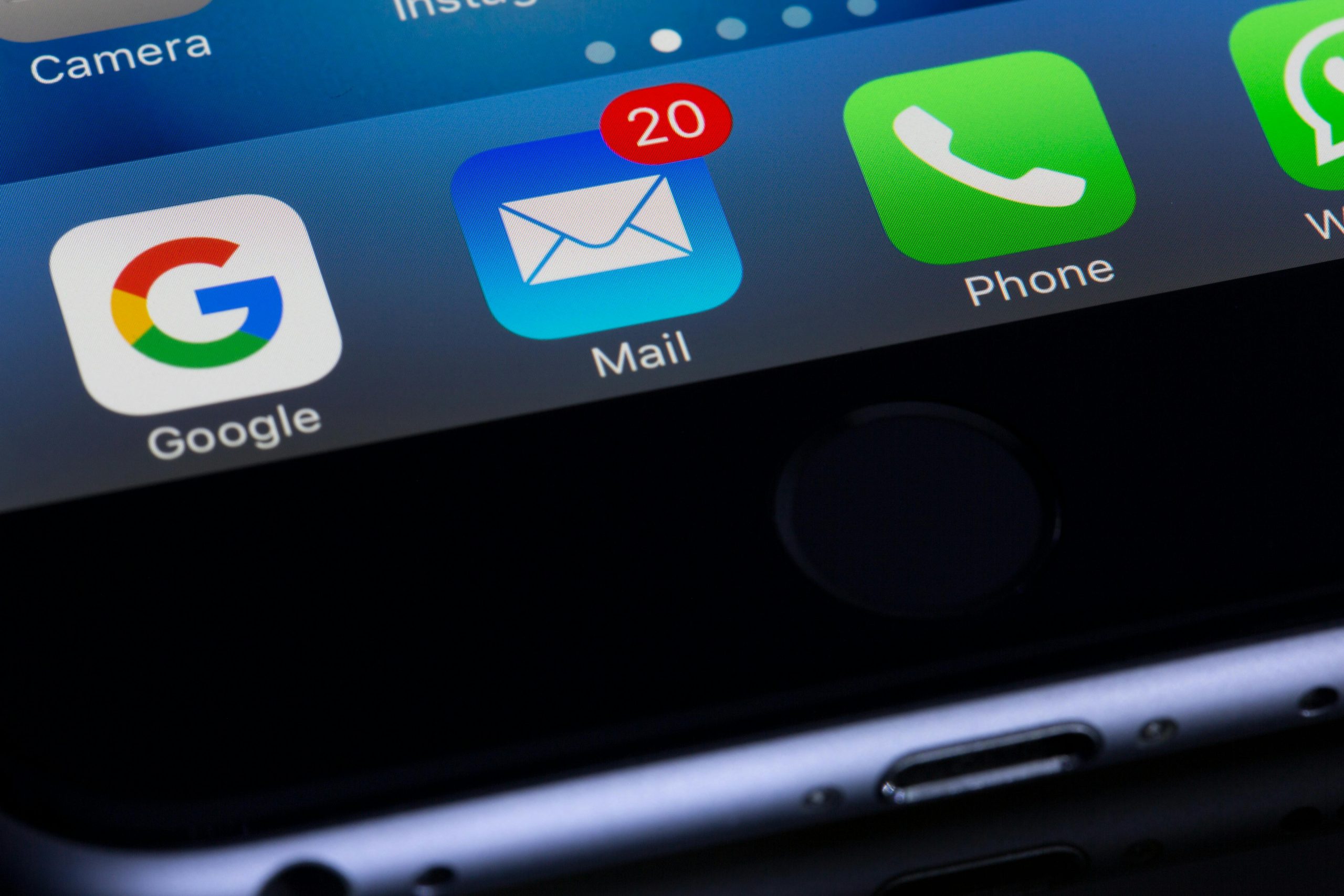 email notifications iOS email notification